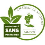 Vin Bandol aop produit sans pesticides, en diversité biologique naturel, culture traditionnelle et raisonnée au domaine La Vivonne Côtes de Provence AOC classé meilleur bandol rouge et rosé vieux millésimes primés 2022