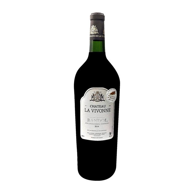 bouteille de bandol-rouge-2014-150cl-aop la vivonne