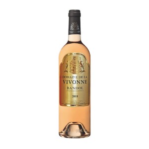 bouteille de bandol-rose-2018-production domaine Vivonne