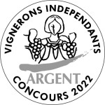 Médaille d'argent concours vignerons indépendants 2022